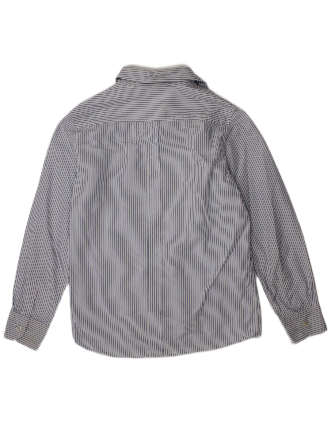 DOLCE & GABBANA Boys Shirt 7-8 Years Blue Striped Cotton