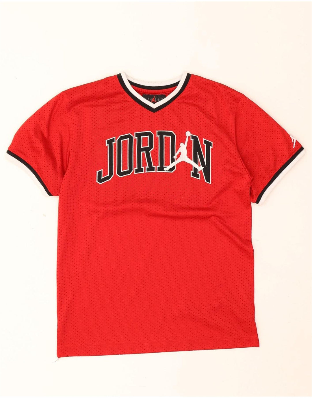 Tricou grafic Jordan pentru băieți Top 12-13 ani mare roșu