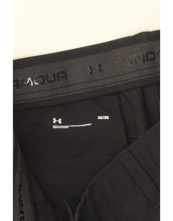 Pantaloni chino drepti pentru bărbați Under Armour W36 L30 negri
