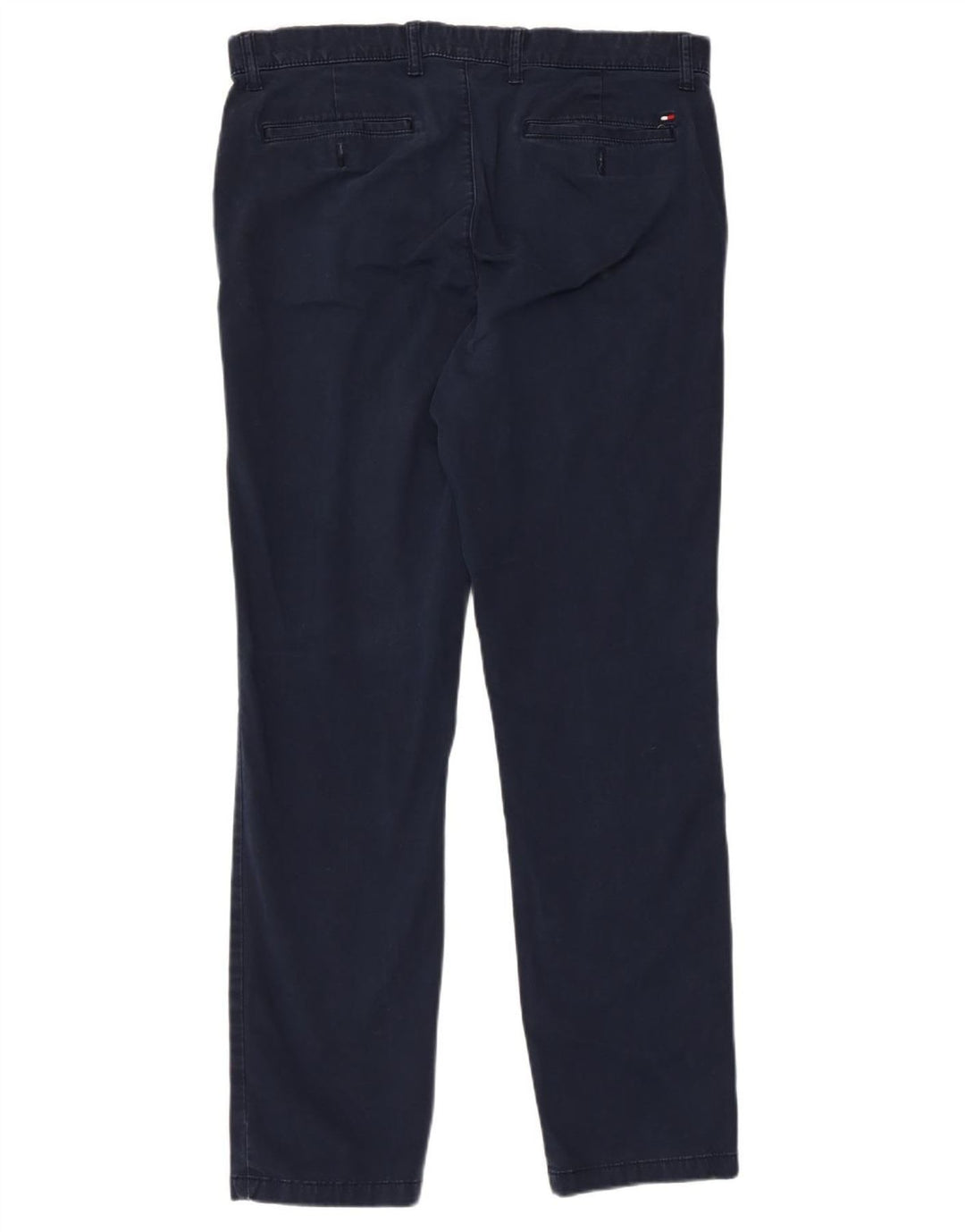 TOMMY HILFIGER Pantaloni chino slim pentru bărbați L34 L32 bumbac bleumarin