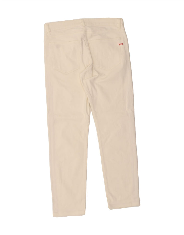DIESEL Womens Slim Jeans W31 L28 White Vintage Diesel and Second-Hand Diesel from Messina Hembry 