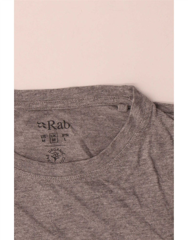 Tricou grafic pentru bărbați Rab Top Medium Gri