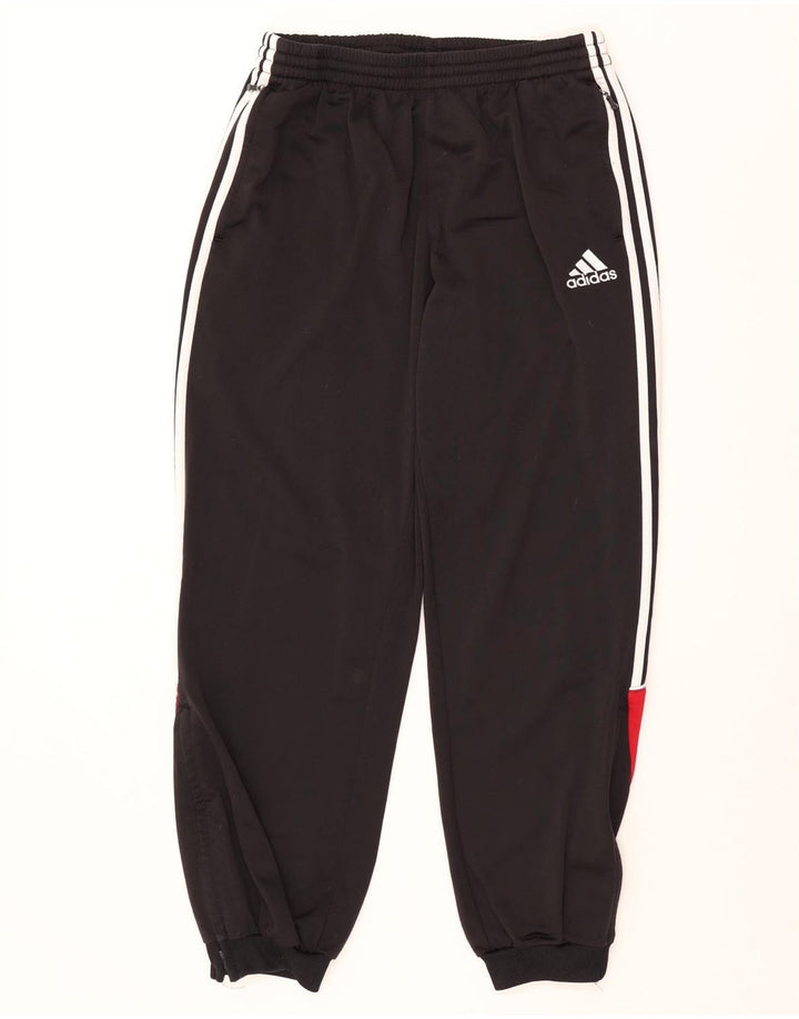 Pantaloni de trening pentru bărbați ADIDAS Joggeri Marea Britanie 42/44, mare, negru, bloc de culoare