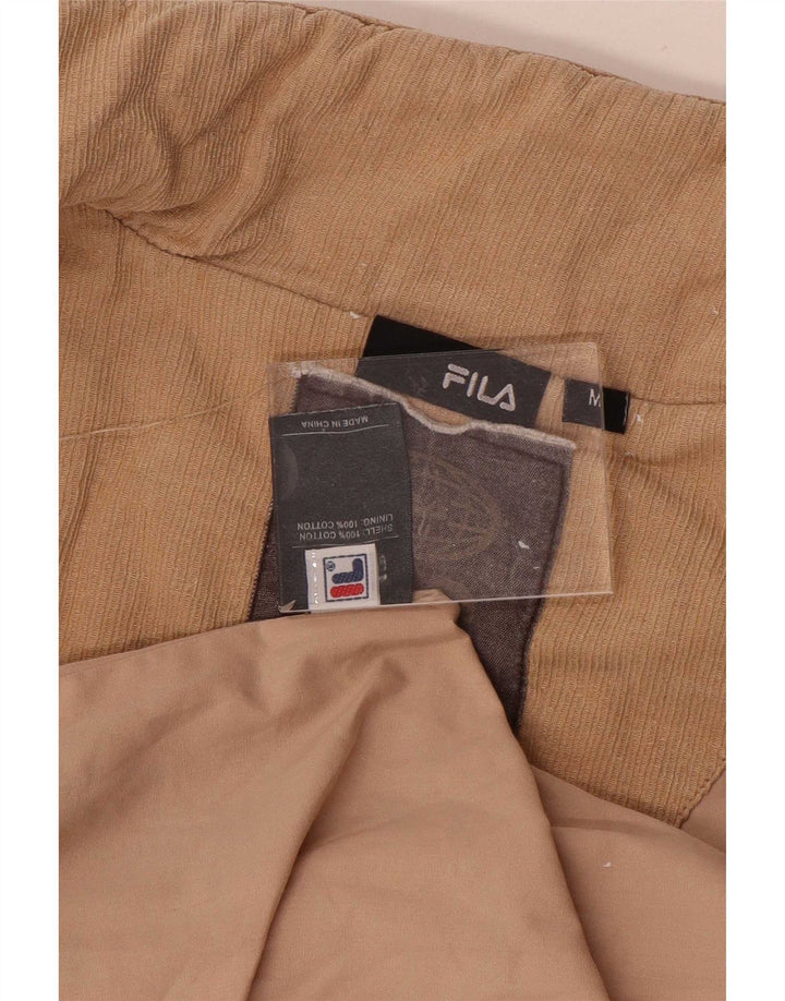 Gilet Captusit Fila pentru Barbati UK 38 Medium Beige Bumbac