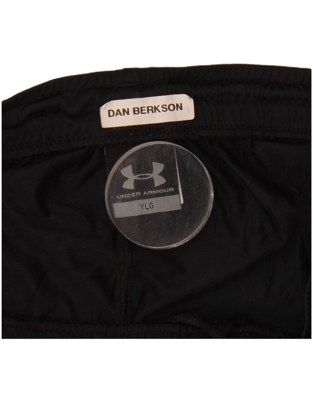 Pantaloni scurți sport pentru băieți UNDER ARMOUR 11-12 ani Poliester negru mare