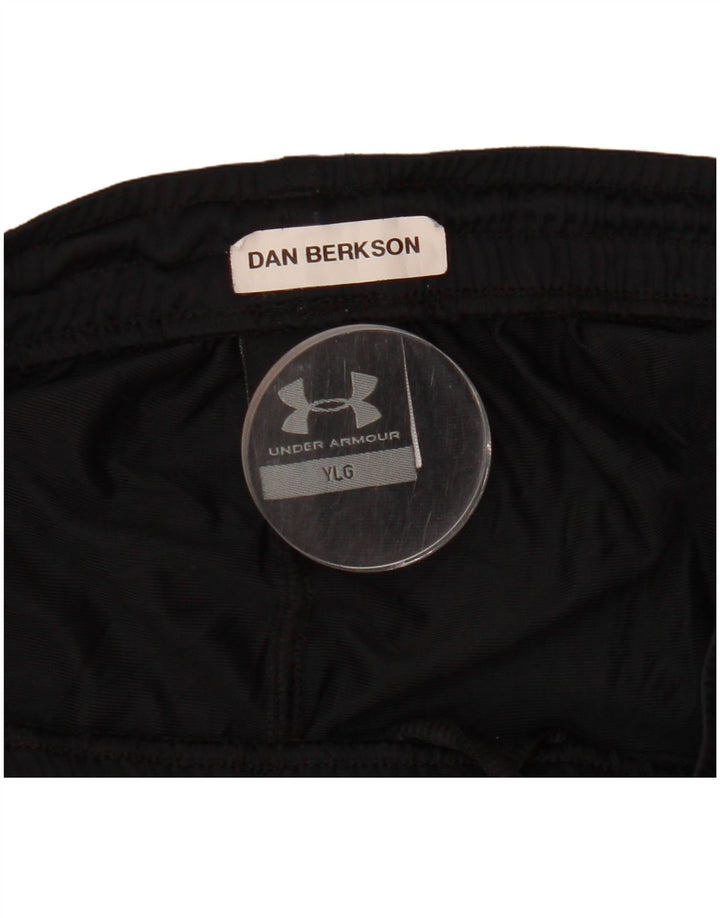 Pantaloni scurți sport pentru băieți UNDER ARMOUR 11-12 ani Poliester negru mare