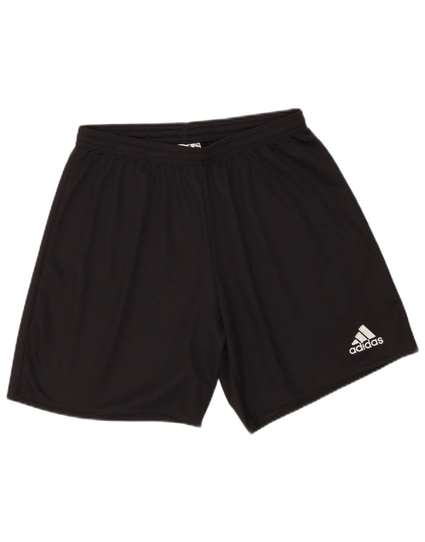 Pantaloni scurți sport Aeroready Adidas pentru bărbați, poliester mediu negru