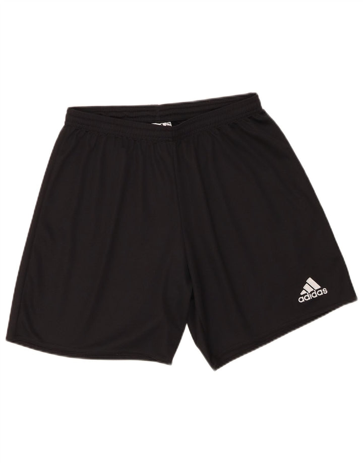 Pantaloni scurți sport Aeroready Adidas pentru bărbați, poliester mediu negru