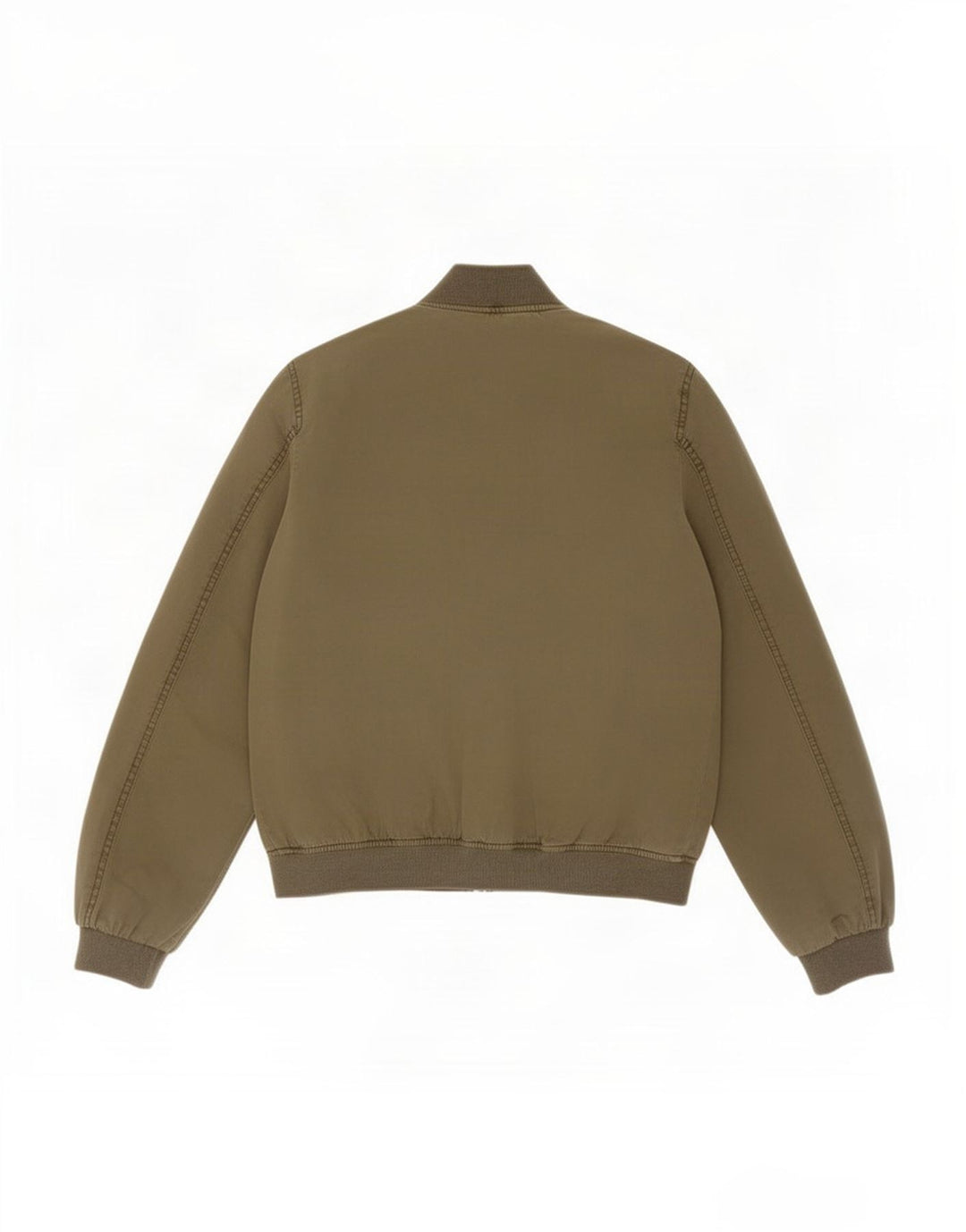 Bomber pentru bărbați Zara UK 36 Bumbac kaki mic