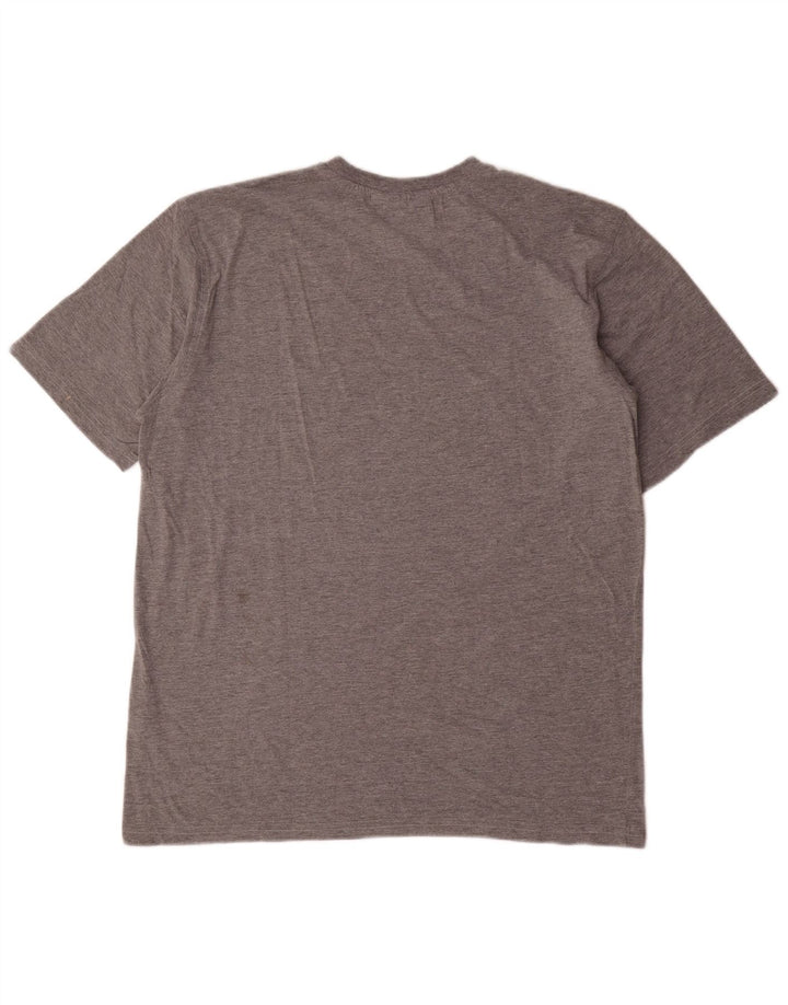 Tricou grafic Puma pentru bărbați Top mare, gri, bumbac cu pete