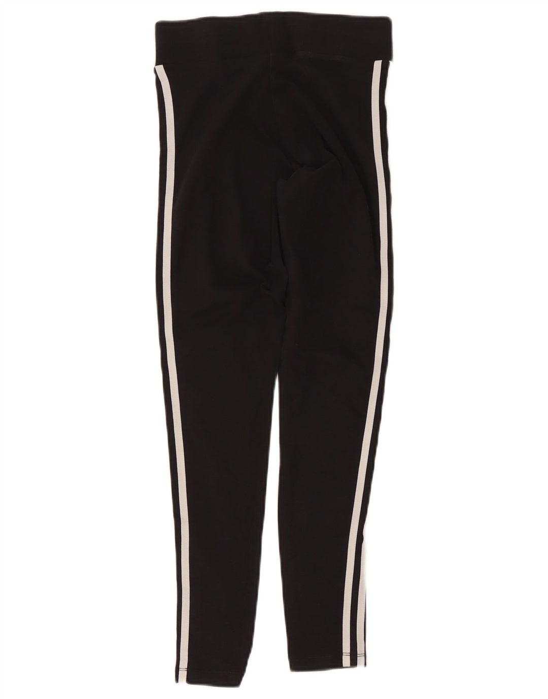 Leggings pentru femei Adidas UK 10 mic bumbac negru