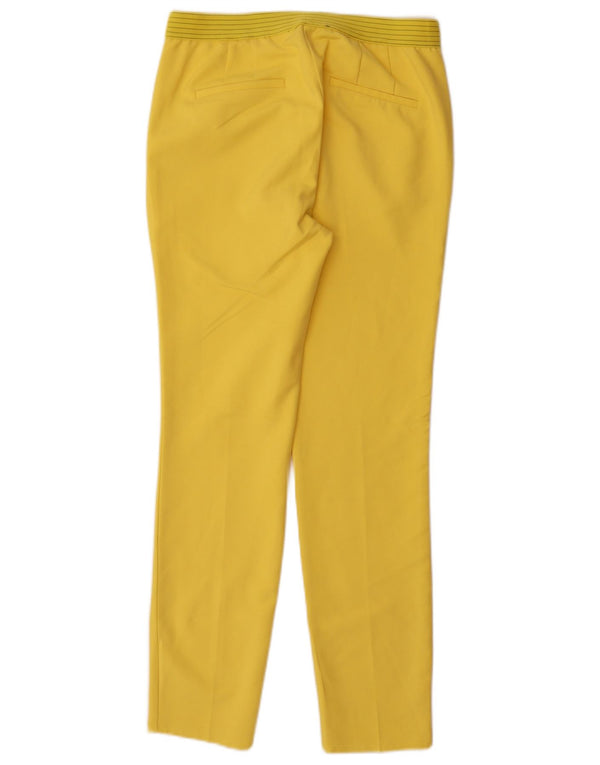 Pantaloni de costum slim pentru femei Zara Mediu L28 L29 Galben
