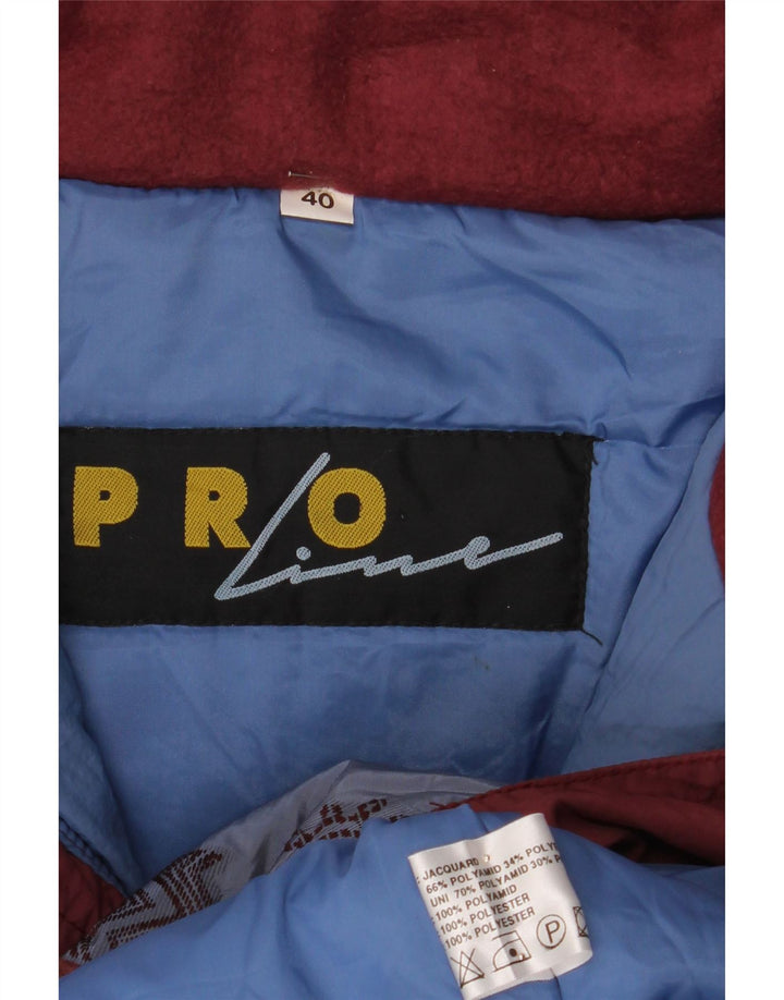 Jachetă de schi Anorak supradimensionată pentru bărbați Canyon UK 40, mare, albastru, cu flori din poliamidă