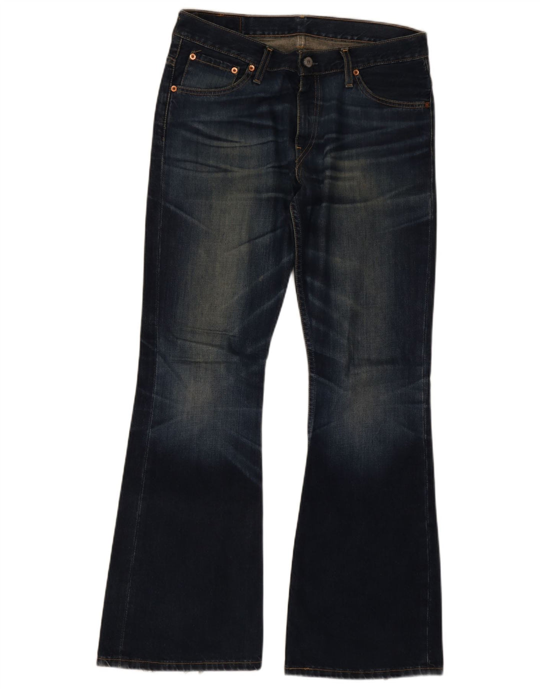 Blugi pentru bărbați Levi's 516 Bootcut W32 L32 bleumarin
