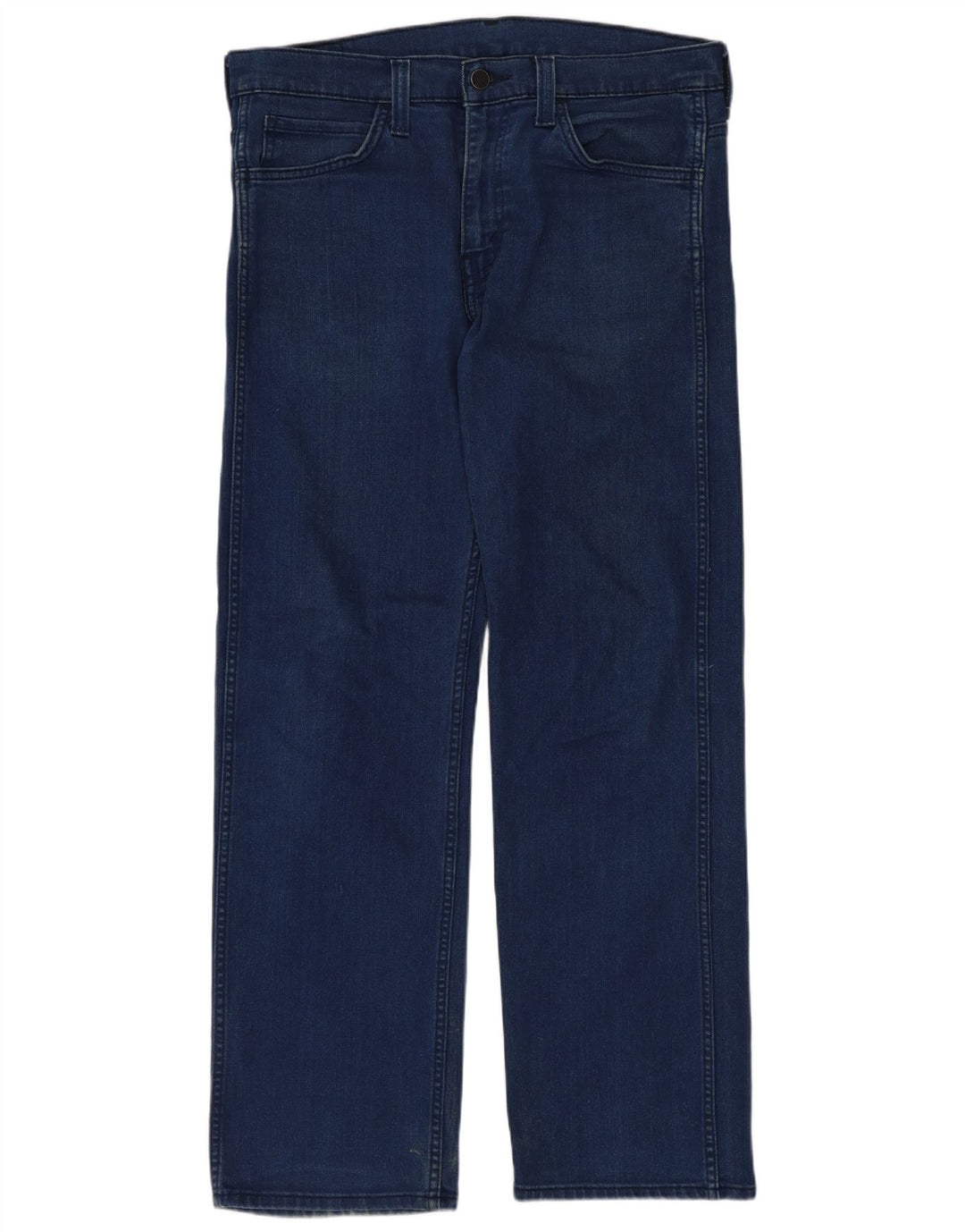 Blugi drepti pentru bărbați Levi's W32 L32 Bumbac bleumarin