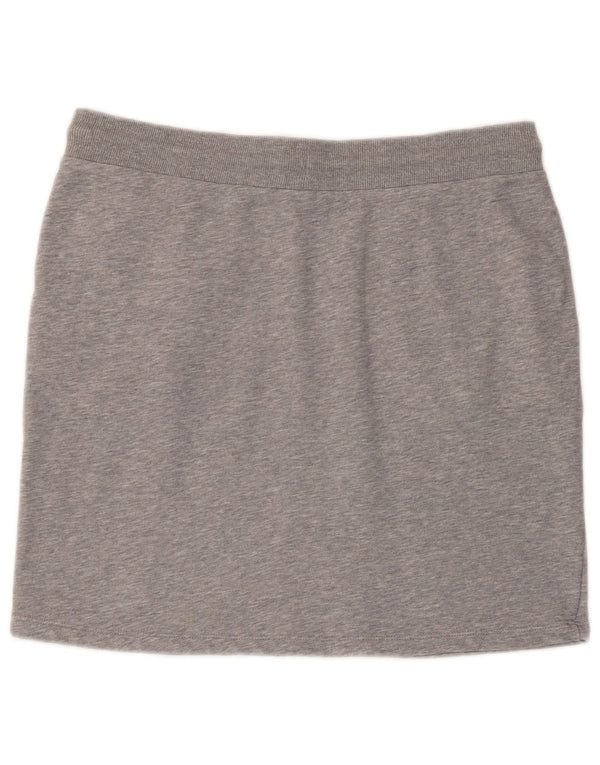 Fusta mini pentru femei Gant UK 18 XL bumbac gri
