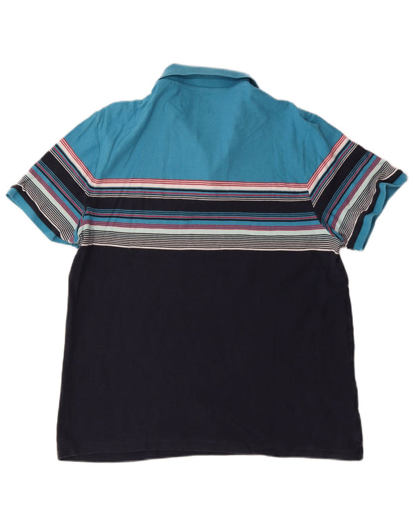 Cămașă polo pentru bărbați Penguin, XL, albastru bleumarin, bumbac color bloc