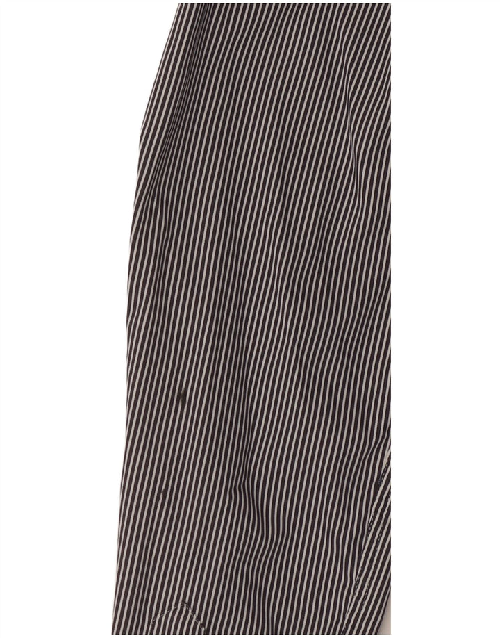 Cămașă pentru bărbați Ted Baker, mărimea 2, bumbac cu dungi, albastru bleumarin