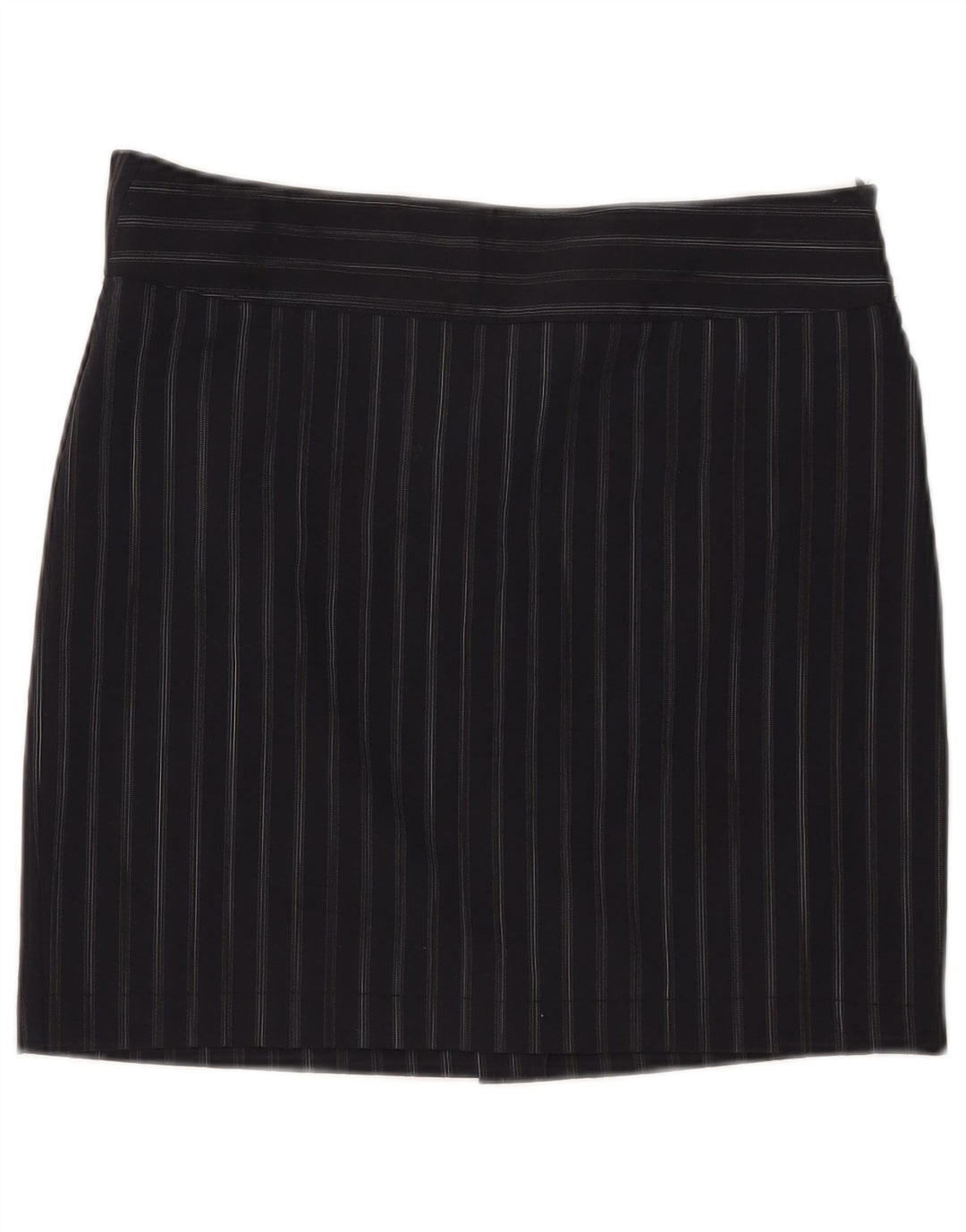 Fusta mini pentru femei Marella UK 12 Medium W32 Bleumarin cu dungi Poliester