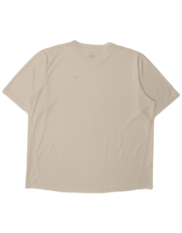 Tricou pentru bărbați Nike Dri Fit Top 2XL alb