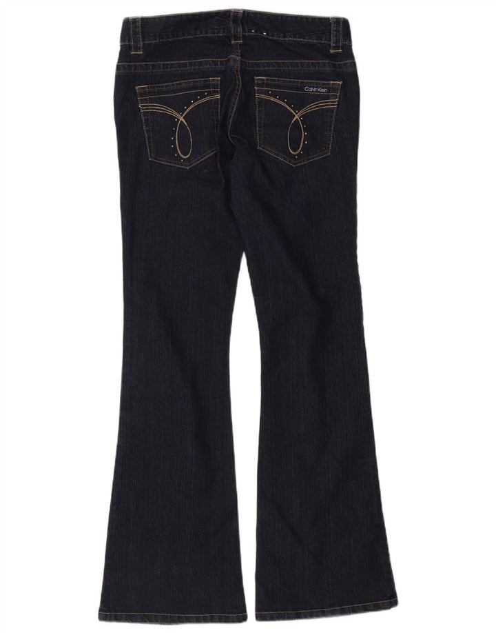 Blugi evazați pentru femei Calvin Klein US 6 Medium W30 L32 Bumbac bleumarin
