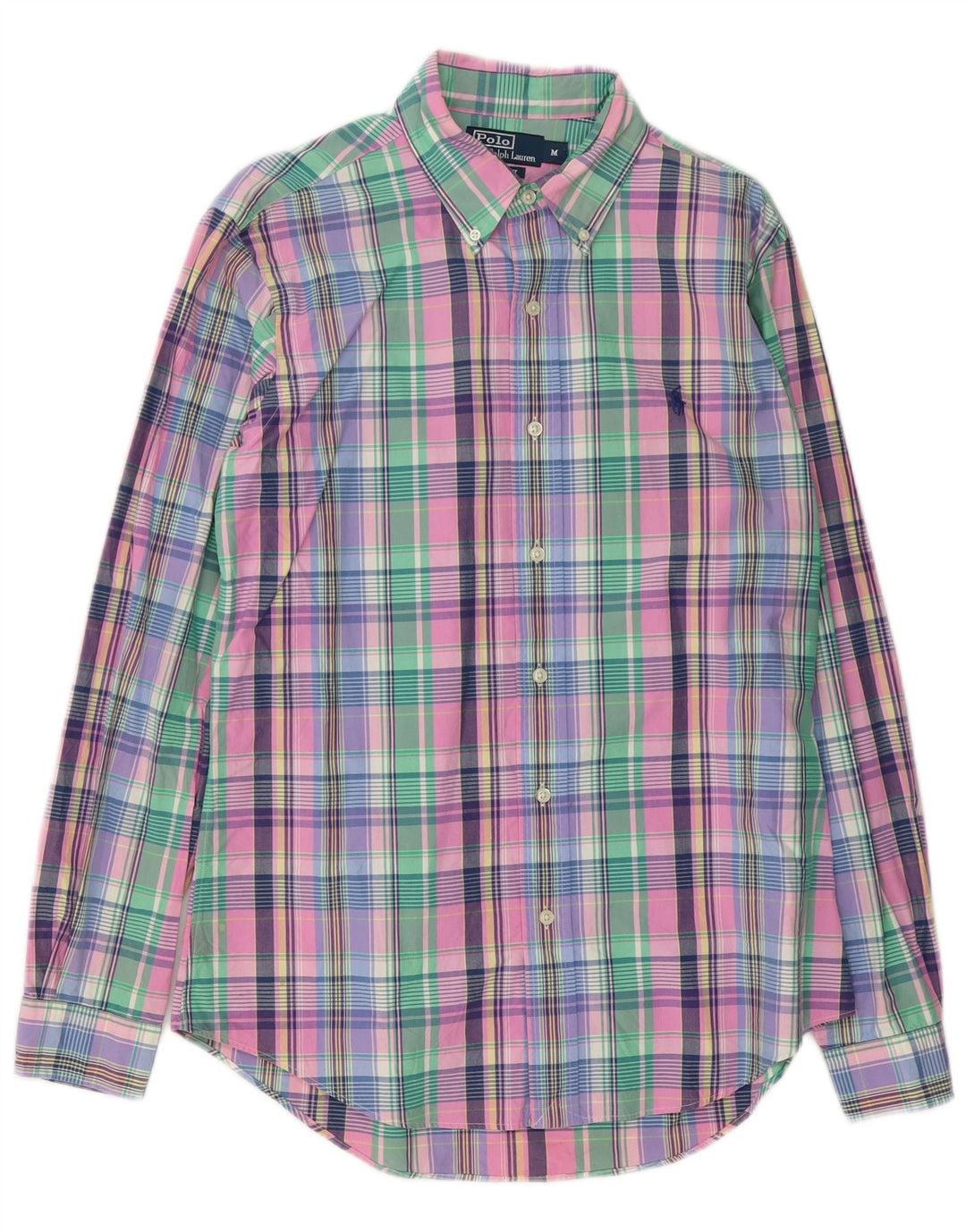 Cămașă personalizată Polo Ralph Lauren pentru bărbați, bumbac cu carouri multicolore