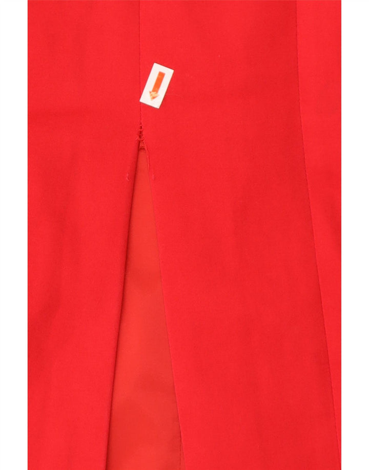 ROCHIE COAST pentru femei UK 10 Bumbac roșu mic