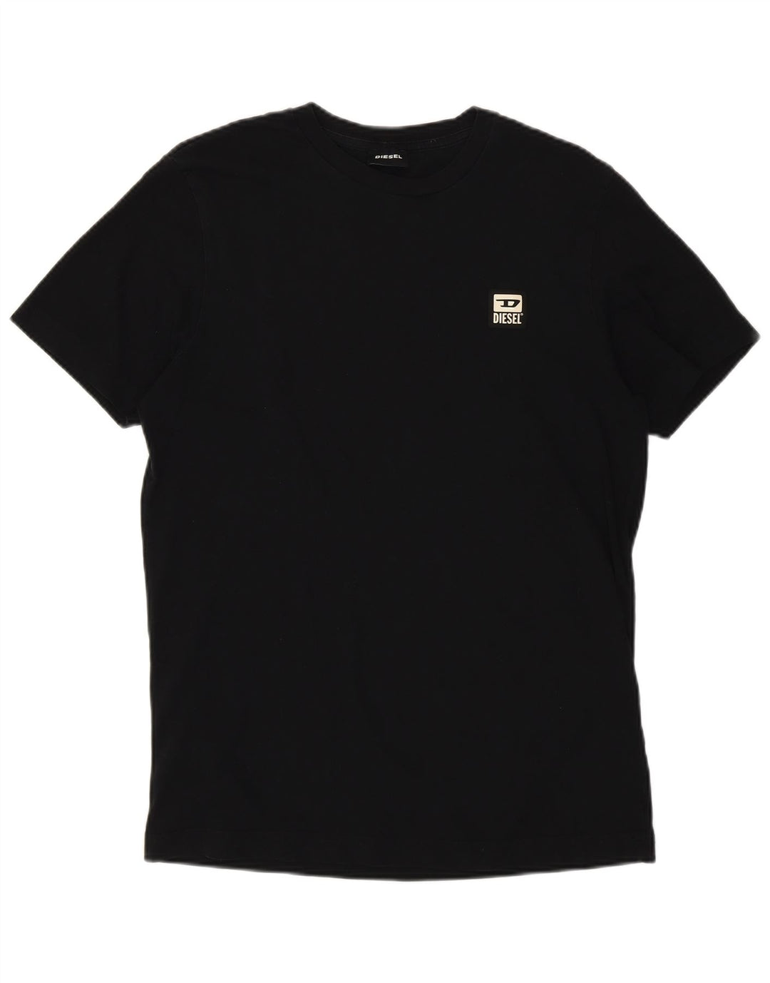 Tricou pentru femei Diesel Top UK 12 Medium Black Bumbac