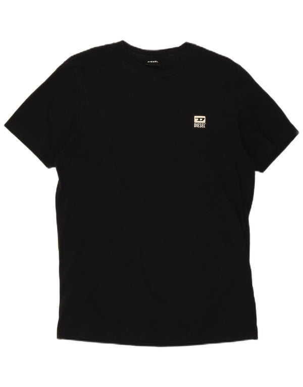 Tricou pentru femei Diesel Top UK 12 Medium Black Bumbac