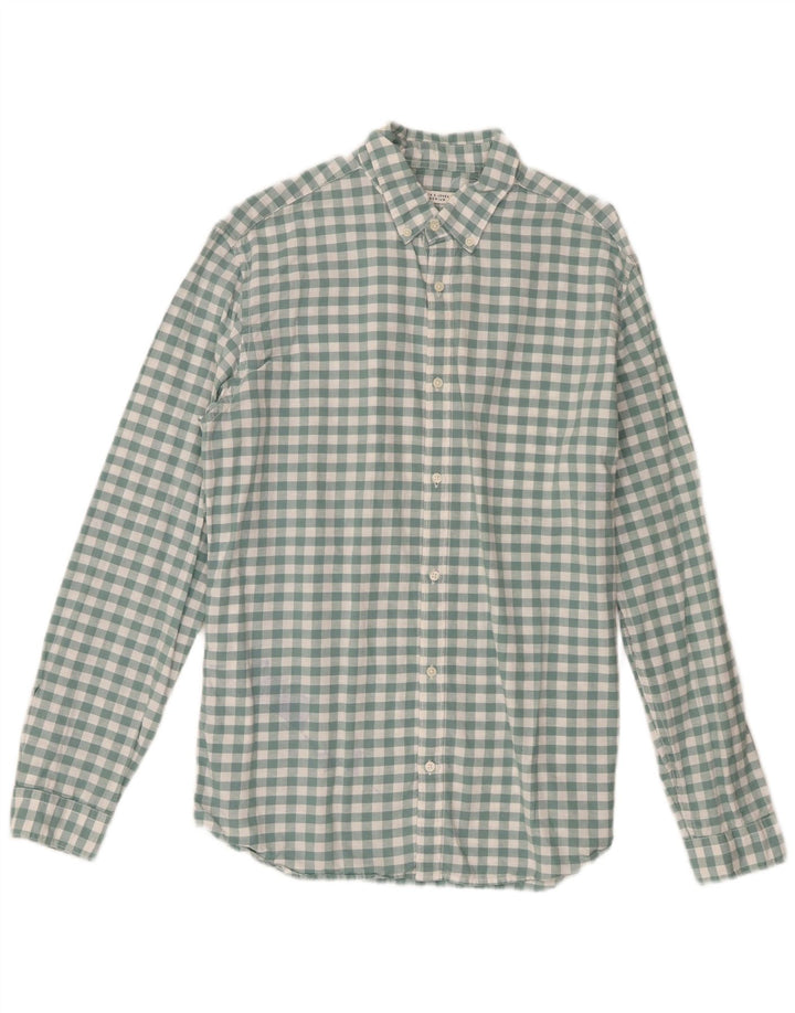 Cămașă Jack & Jones pentru bărbați, mărimea 42, mare, verde, din bumbac