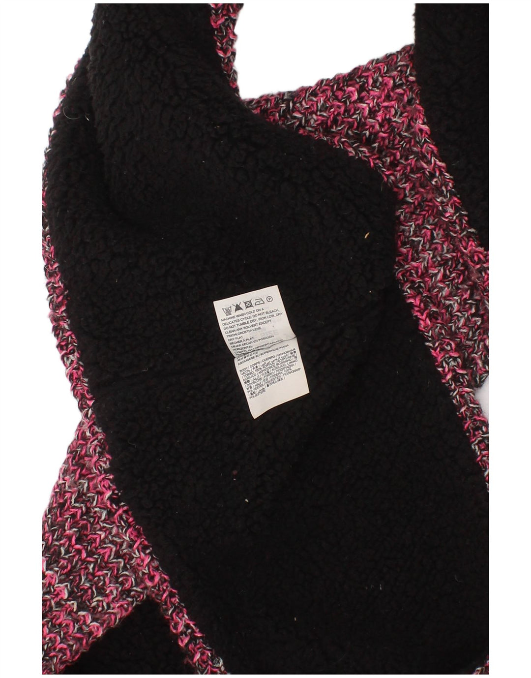 Eșarfă Sherpa Snood Superdry pentru femei, mărime unică, roz acrilic, iarnă