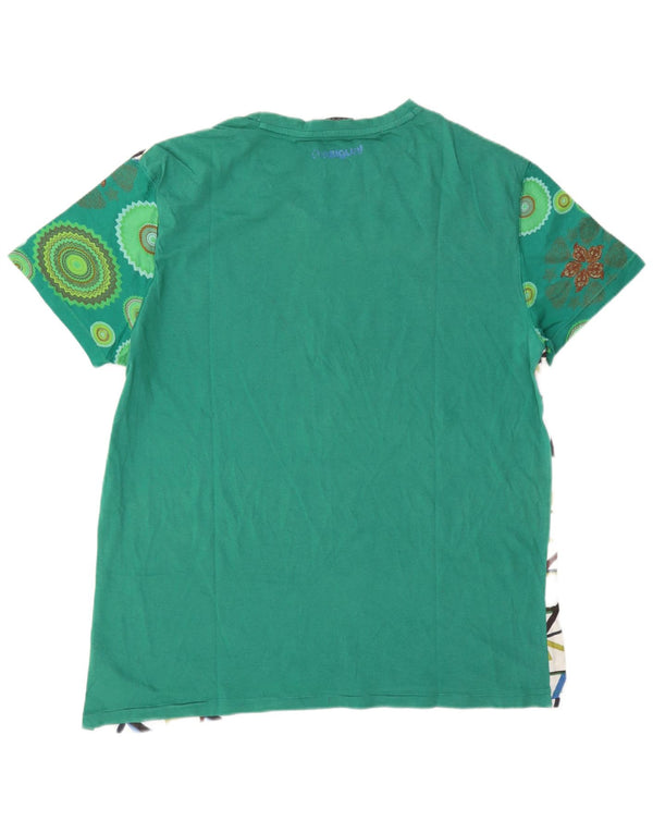 Tricou grafic Desigual pentru femei Top UK 20 2XL Multicolor Geometric