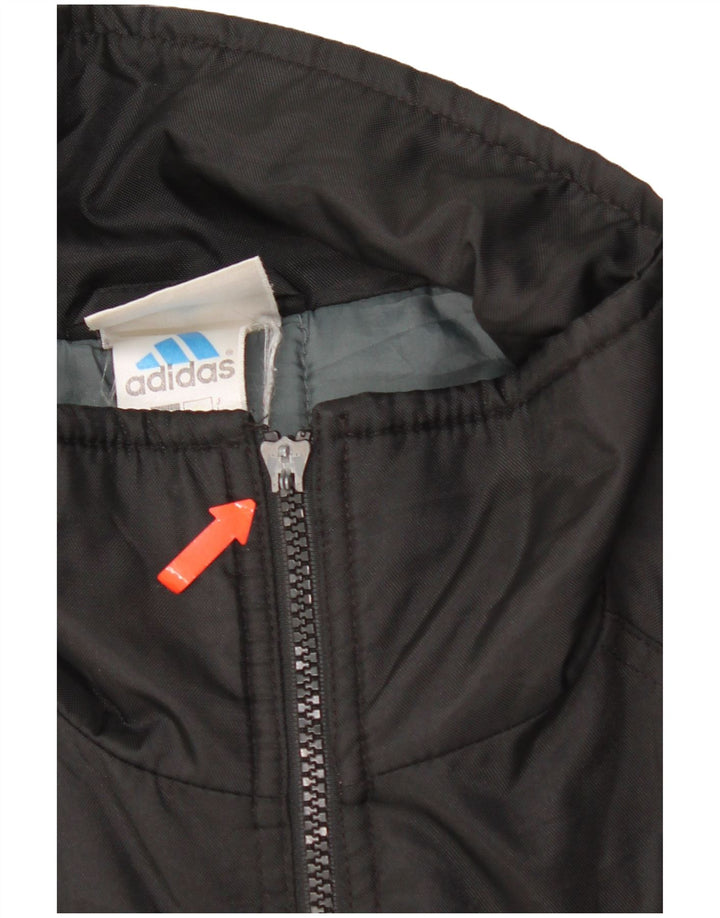 Jachetă pentru bărbați Adidas Graphic Windbreaker UK 38/40 Medium Negru Poliamidă