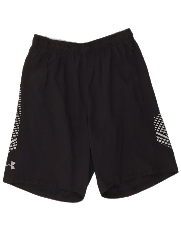 Pantaloni scurți sport pentru bărbați UNDER ARMOUR Heat Gear Medium Black Geometric