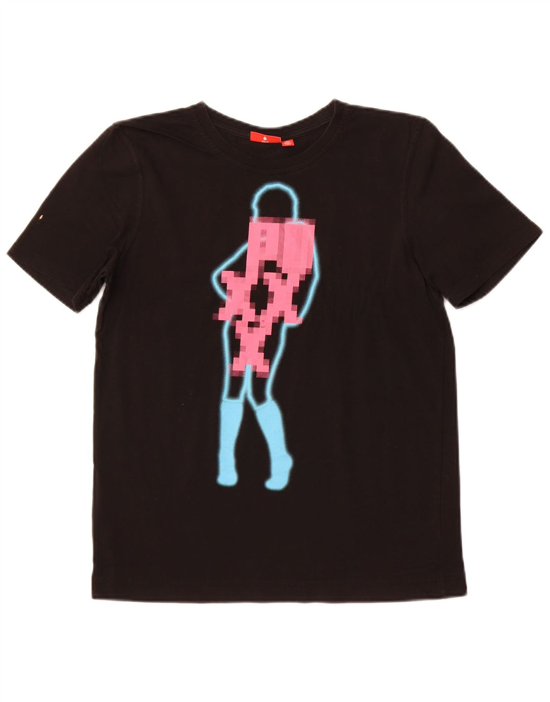 Tricou grafic PUMA pentru femei Top UK 10 Small Black Bumbac