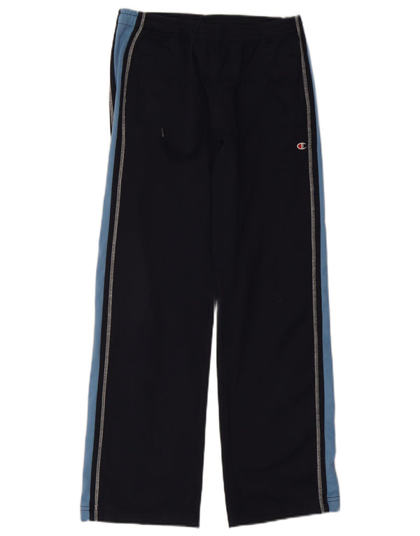 Pantaloni de trening Champion pentru băieți 11-12 ani, mari, bleumarin, color block
