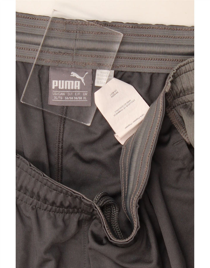 Pantaloni scurți sport PUMA pentru bărbați XL, gri, poliester color bloc