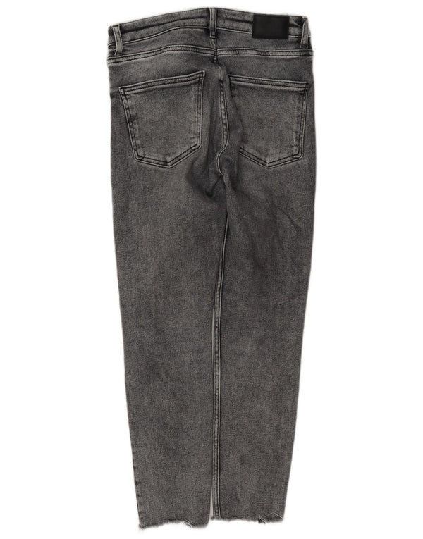 Blugi slim pentru femei Zara EU 36 XS W26 L26 bumbac gri