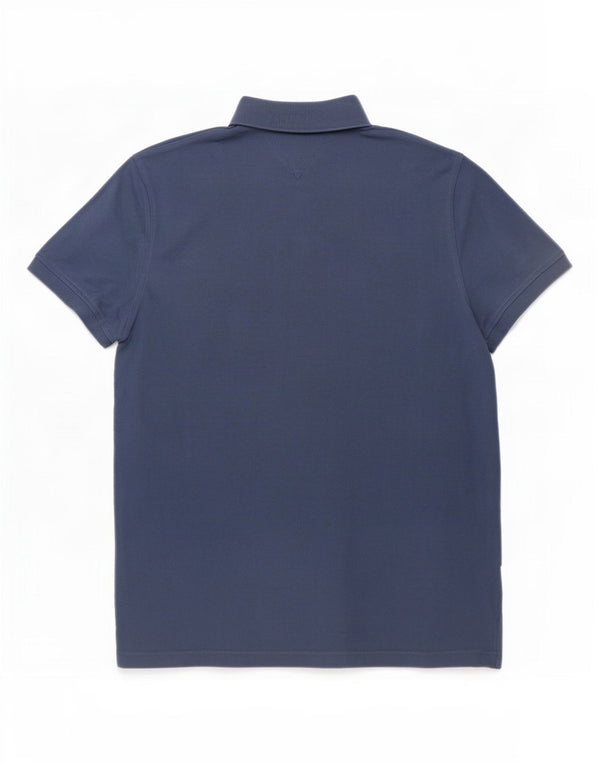 Tricou polo Tommy Hilfiger pentru bărbați, bumbac, albastru bleumarin