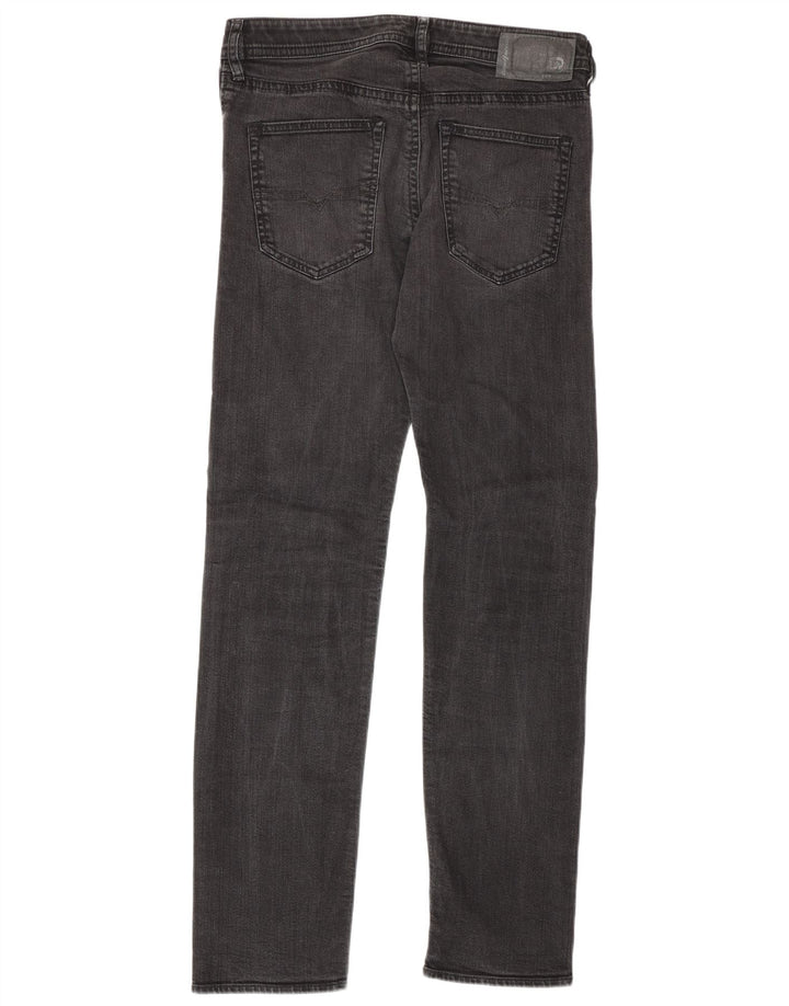 Blugi slim pentru bărbați Diesel W30 L31 bumbac negru