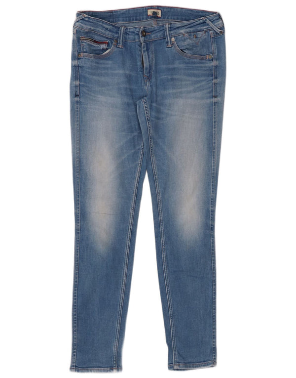 Blugi skinny pentru femei TOMMY HILFIGER W31 L30 Albastru
