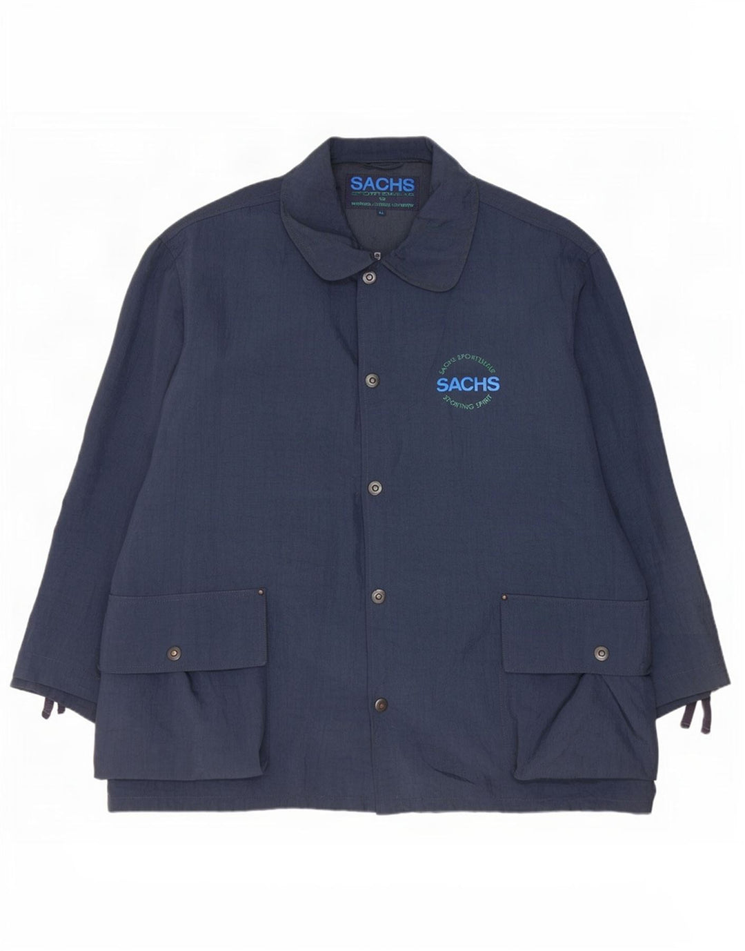 Jachetă vintage pentru bărbați UK 42 XL bleumarin