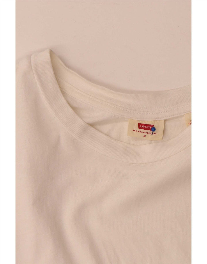 Tricou pentru bărbați Levi's Top Medium White Bumbac
