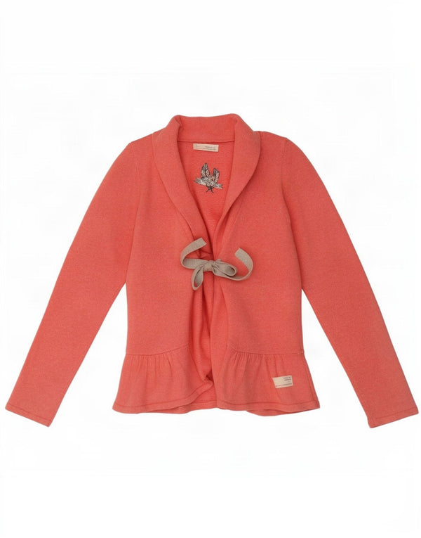 Pulover cardigan pentru femei Odd Molly Mărimea 2, bumbac cu pete roz mediu