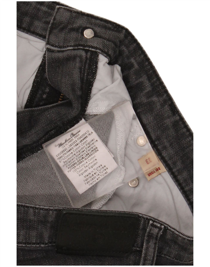 Blugi drepti pentru femei Marlboro Classics W33 L30 bumbac negru