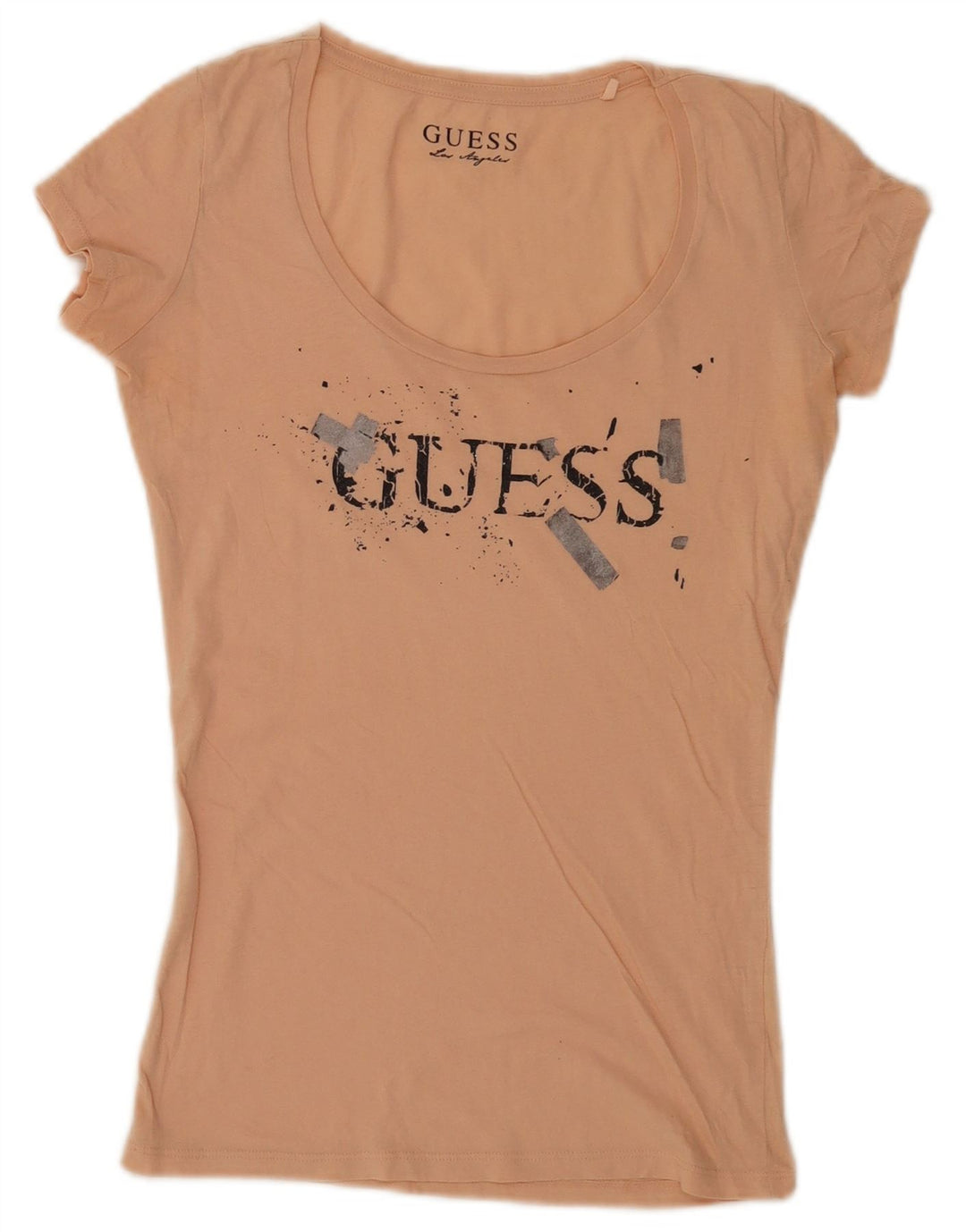 Tricou grafic Guess pentru femei Top UK 12 Medium Pink