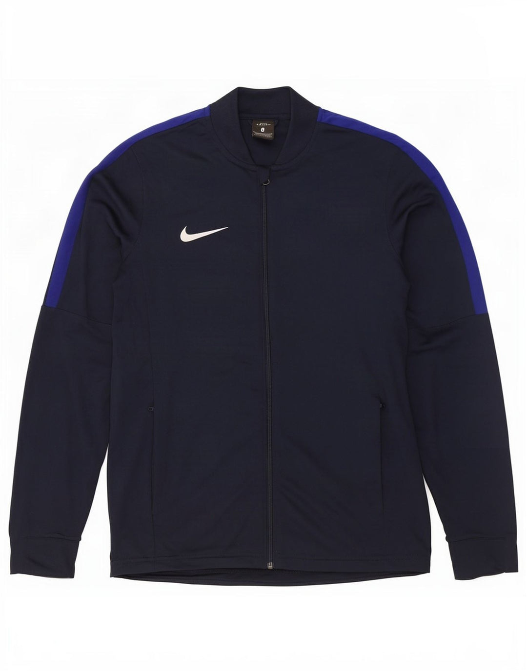 Jachetă de top pentru trening Nike Dri Fit pentru bărbați, medie, bleumarin, color block