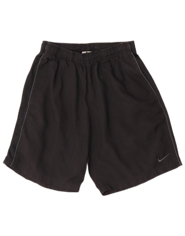 Pantaloni scurți sport Nike Dri Fit pentru bărbați, poliester mediu negru