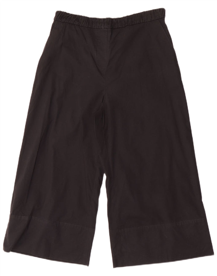Max & Co. Pantaloni capri cu picioare largi pentru femei W30 L21 negri