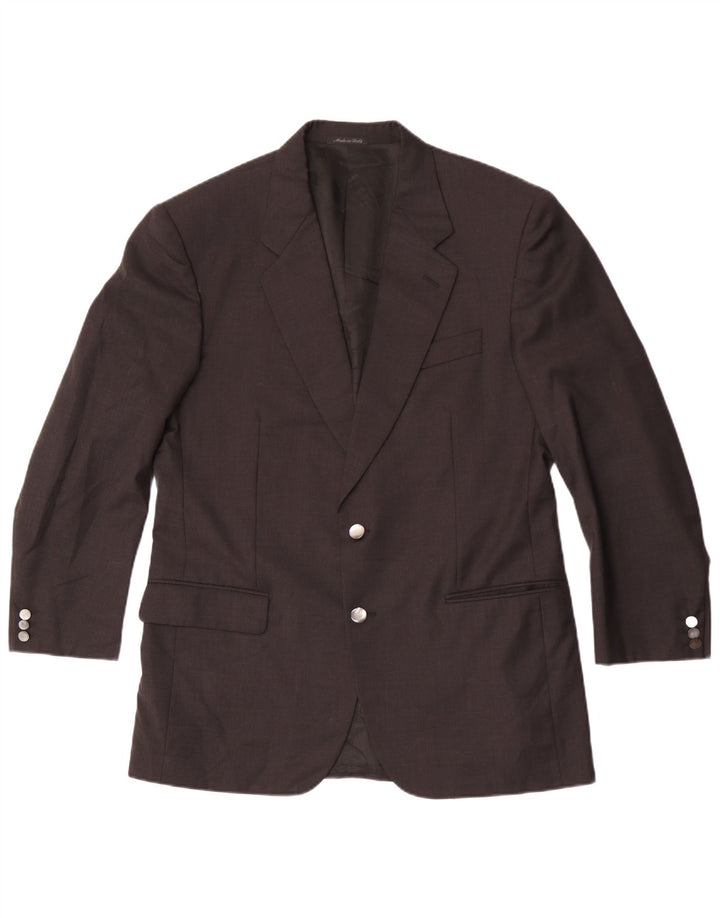 Jachetă pentru bărbați Pierre Cardin cu 2 nasturi IT 50 Lână mare gri